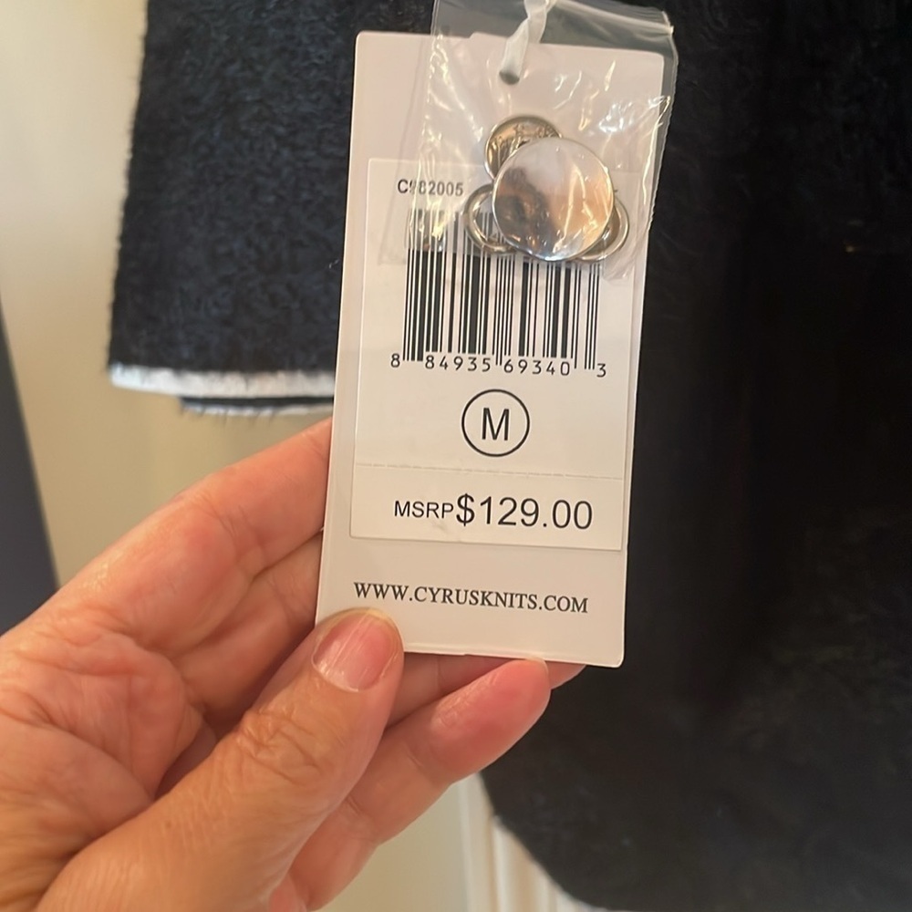 Cyrus Button Snap Front Lightweight Jacket In Siz… - image 7